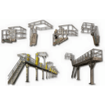 Escaleras y plataformas